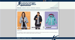 Desktop Screenshot of nickel-sportswear.com